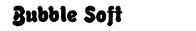 Bubble Soft lettering