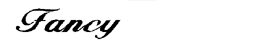 Fancy script writing