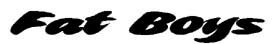 Fatboy Slim writing decals
