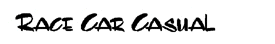 Race Car Casual decals