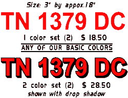 Boat Registration Numbers Pricing and Design